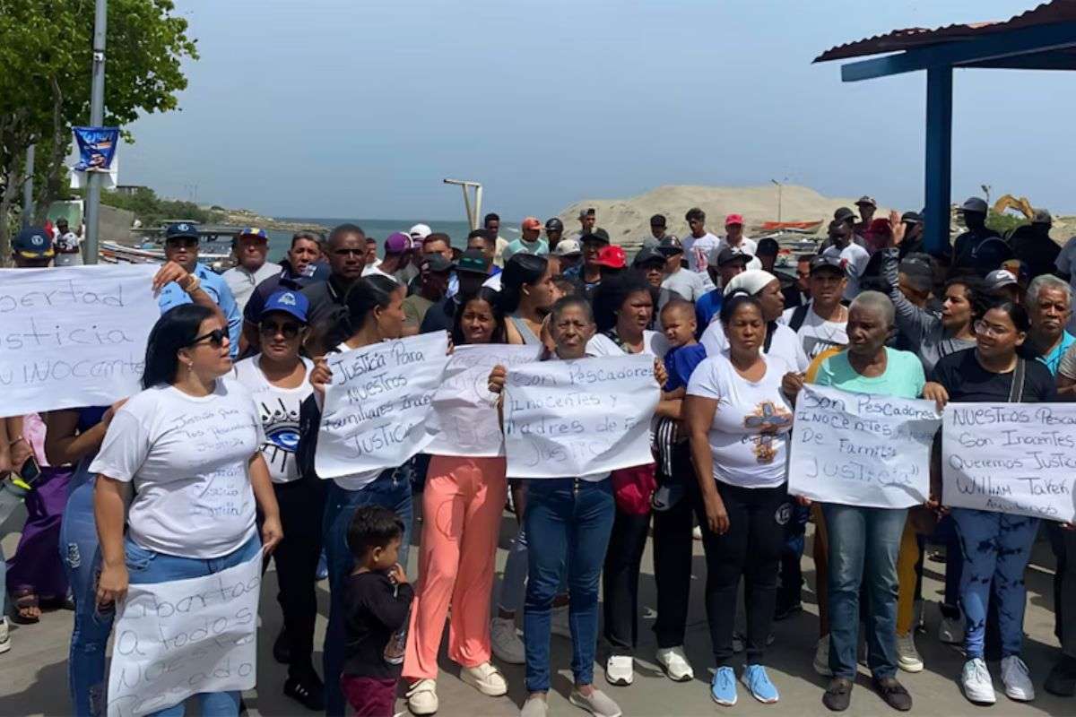 Sebastiana Barráez | Familiares de pescadores presos denuncian montaje del régimen de Maduro para hacerlos pasar por narcotraficantes