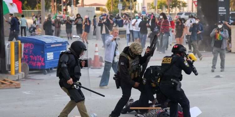 represión de Trump en California