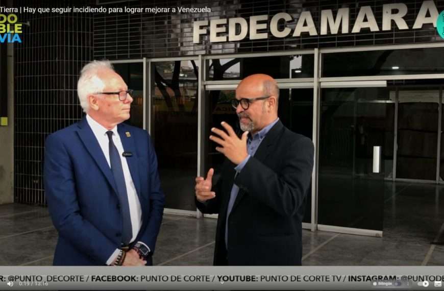#PisandoTierra | Hay que seguir incidiendo para lograr mejorar a Venezuela. Entrevista al candidato a la presidencia de Fedecámaras, Luigi Pisella @LuigiPisella, conversó con José Gregorio Yépez @goyepez este #9Jul por #PDC