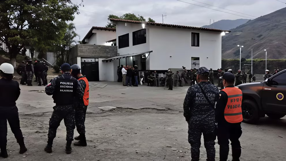Sede de la PNB El Boticario, en Ejido, municipio Campo Elías, Mérida