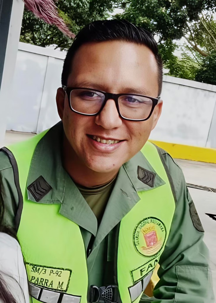 Resultó herido el SM2 Edgar Parra Morales
