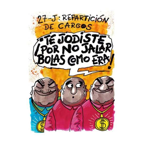 Caricatura de Samuel Bravo – ¡Qué jaladera de bolas más brava!