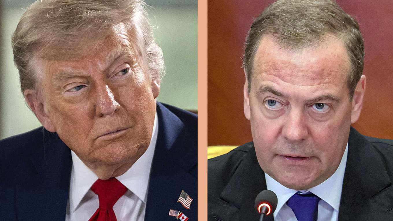 Trump vs Medvedev