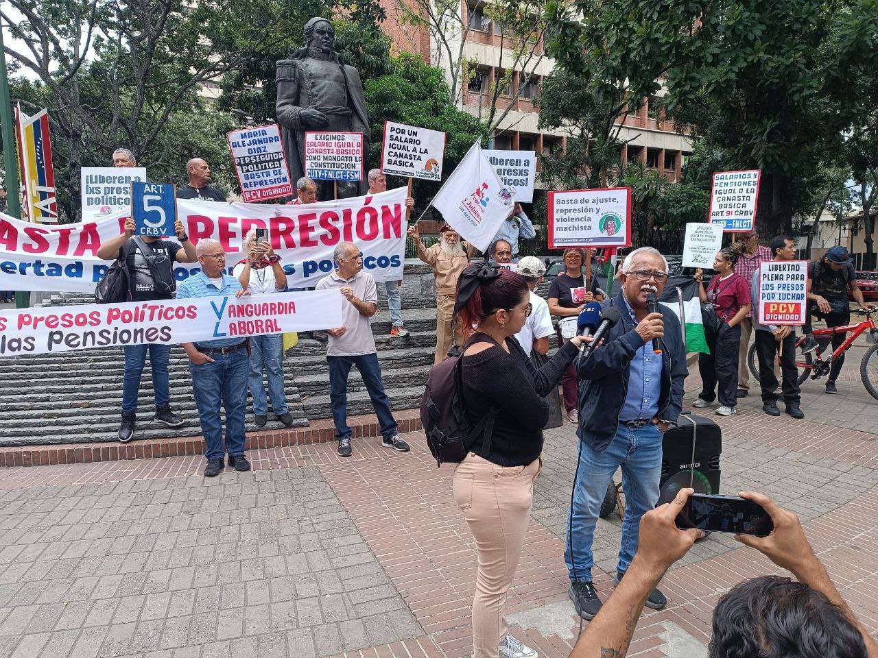 protesta organizaciones sociales defensoría