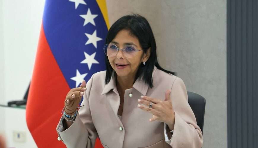 Delcy Rodríguez sobre ahorro de divisas