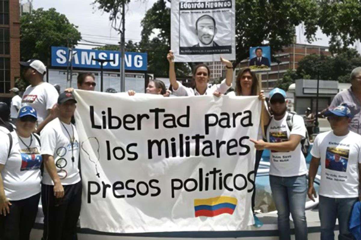 Sebastiana Barráez | Un informe reveló que la persecución contra militares institucionales en Venezuela es sistemática y extendida a sus familias