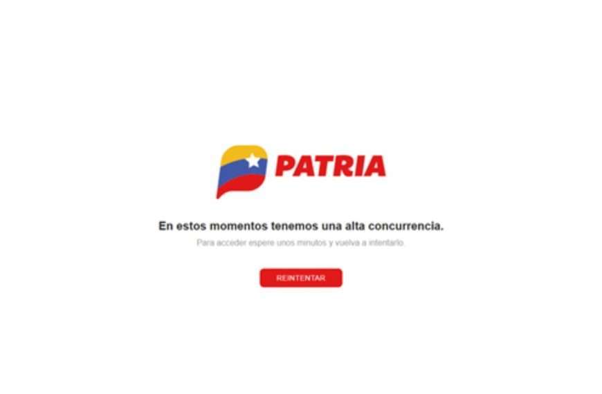 ¡Alerta! Sistema Patria colapsa hoy 15 de agosto en pleno pago