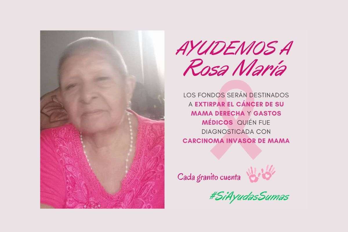¡Solidaridad urgente! Ayudemos a Rosa de Cambero a superar el cáncer de mama