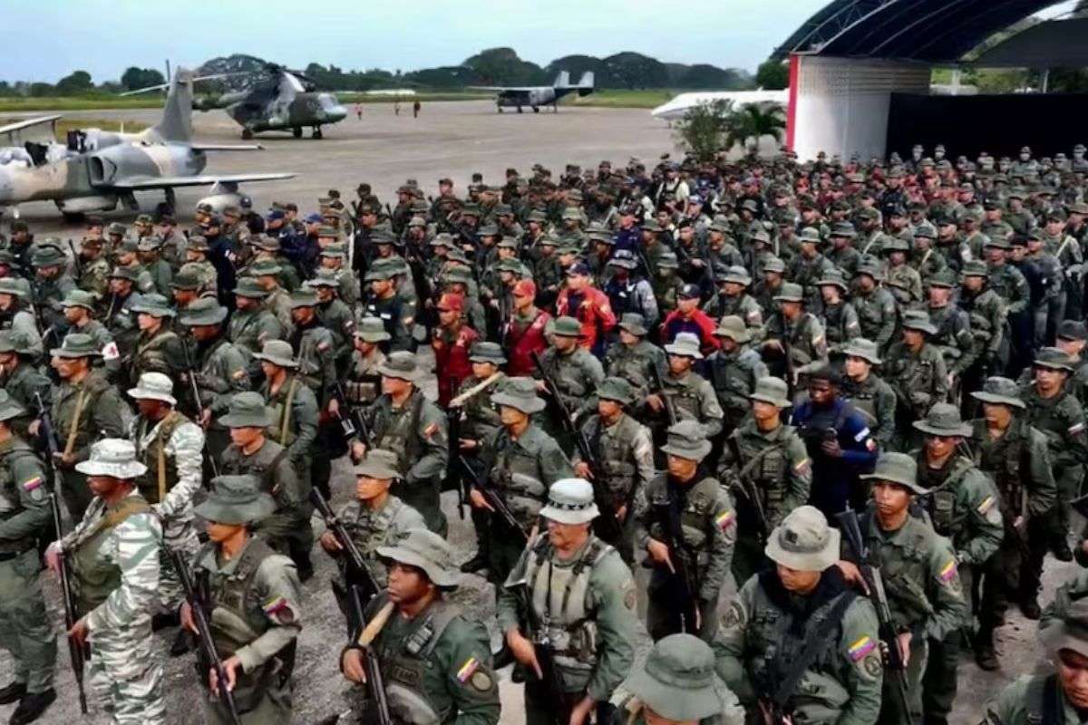 Sebastiana Barráez | El Ejército venezolano inició el reclutamiento forzoso de hombres en la zona minera para alistarlos en la Milicia