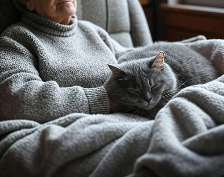 Gatos y ancianos