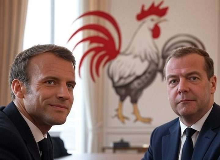 Medvedev Macron