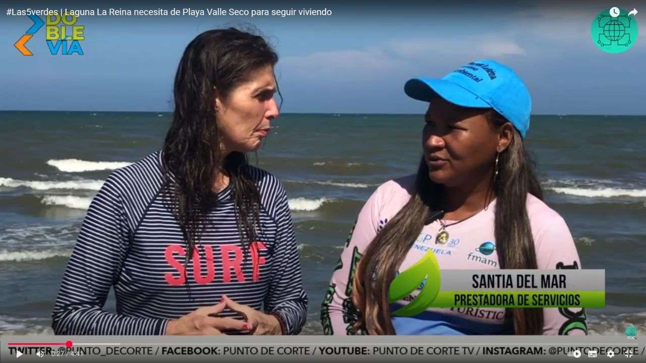 Las 5 verdes Playa Valle Seco: Clave para Salvar la Laguna La Reina (+Video)