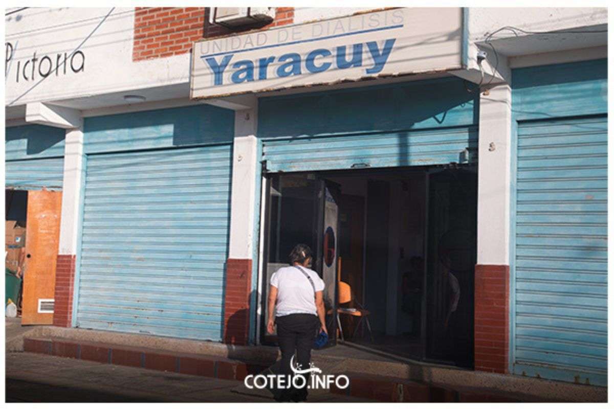 Diálisis en Yaracuy | 150 pacientes dependen de 42 máquinas y atención limitada. Foto cortesía de Cotejo.info