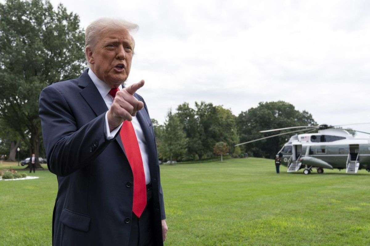 "Lo sabrán pronto" | La enigmática respuesta de Trump sobre un posible ataque en Venezuela >Trump paz