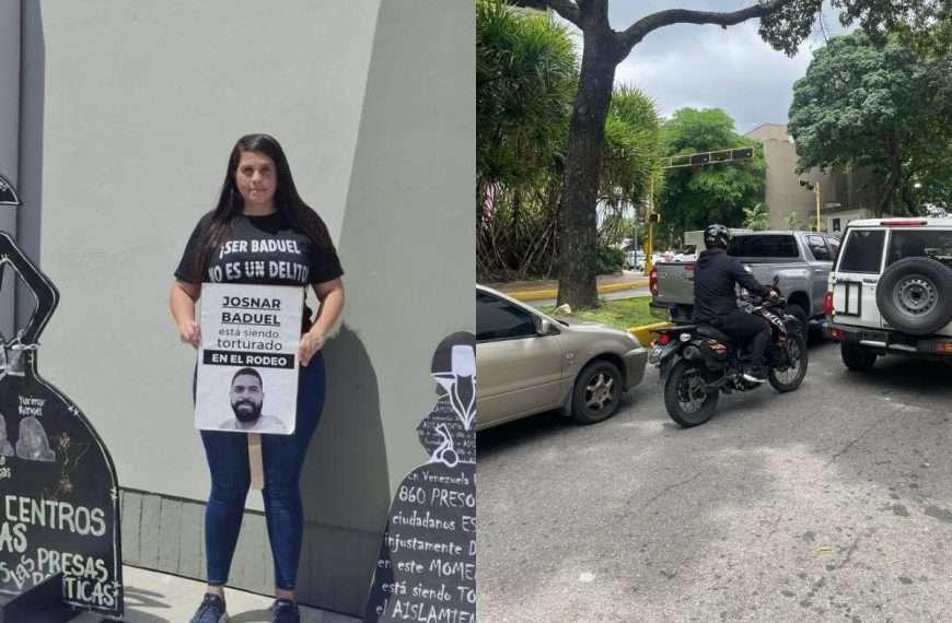 Andreina Baduel denuncia un nuevo episodio de acoso tras salir de la embajada alemana