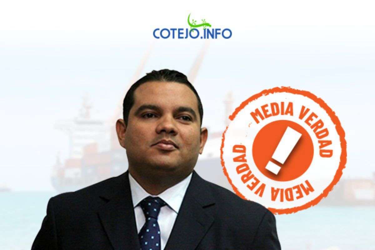 Análisis del discurso público venezolano | Media verdad: Gobernador de Falcón habla de “crecimiento sostenido” pese a bajos niveles de exportación