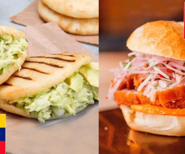 Pan con chicharrón de Perú conquista el Mundial de los Desayunos quedando en segundo lugar la arepa venezolana