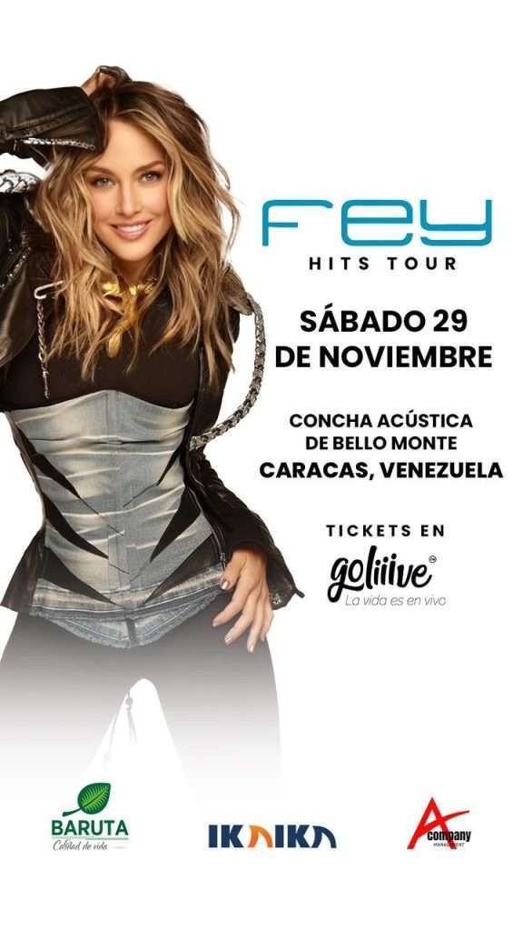 "Fey Hits Tour" - Cortesía redes sociales