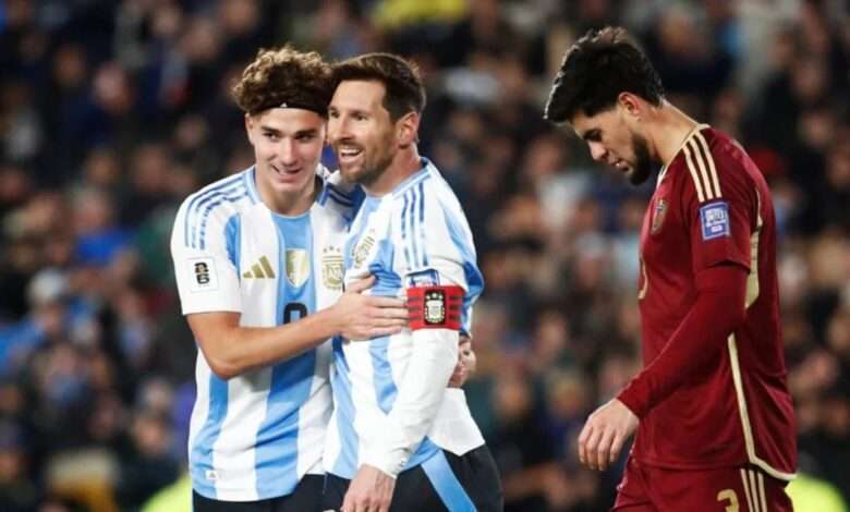 vinotinto vs Argentina