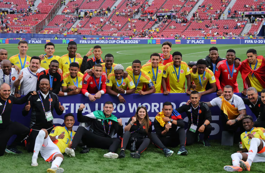 Colombia tercer lugar mundial Sub-20