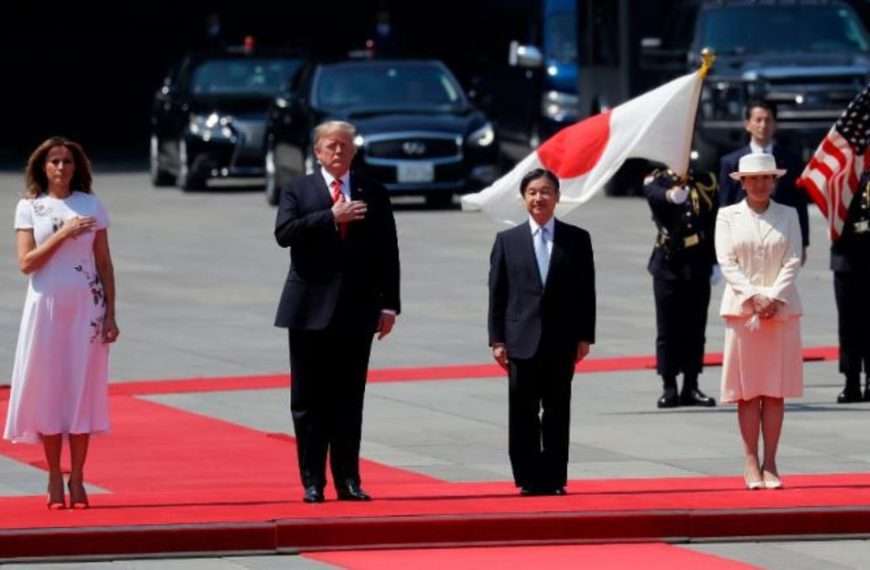 Trump en Japón