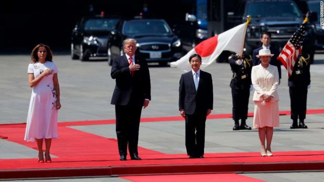 Trump en Japón