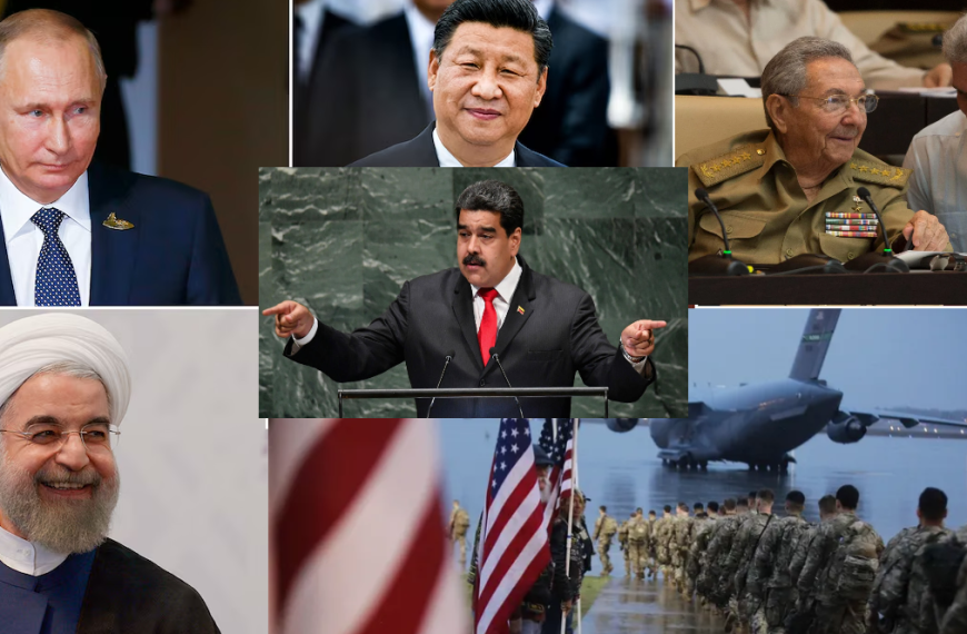 Maduro y sus aliados ante EEUU