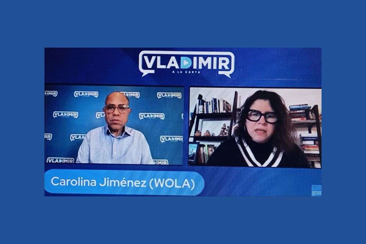 Carolina Jiménez, presidenta de WOLA | Democracia y recuperación solo serán posibles con una transición pactada en Venezuela