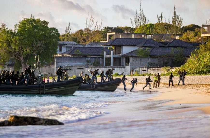 Trinidad y Tobago en conjunto con EEUU inician maniobras militares