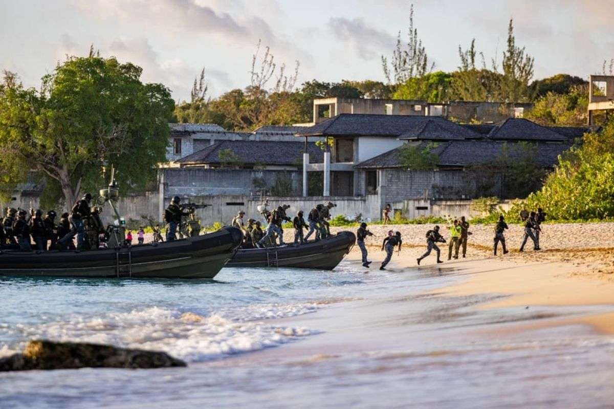 Trinidad y Tobago en conjunto con EEUU inician maniobras militares