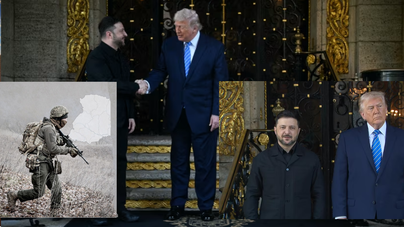 Rusia Ucrania - Trump Zelensky - Mar a Lago