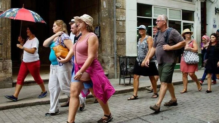 Turistas rusos en Cuba