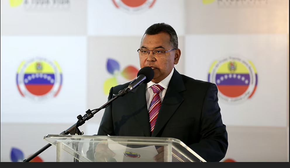 El general (GNB) Néstor Luis Reverol Torres era el ministro del Interior y Justicia