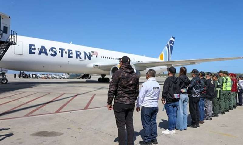 Arriba a Maiquetía primer vuelo de repatriados desde EEUU después de la captura de&hellip;