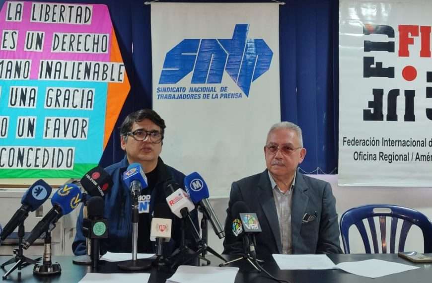 SNTP presenta propuesta de Ley de Amnistía para incluir a periodistas y trabajadores de la prensa