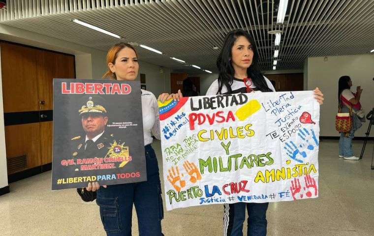 Familiares del caso PDVSA Obrero rechazan volver al "círculo represivo" tras ser excluidos de la Ley de Amnistía