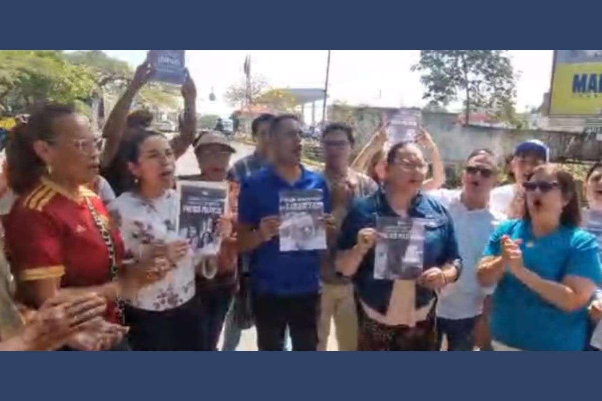 Protesta en la PNB | Primero Justicia exige liberación de presos políticos