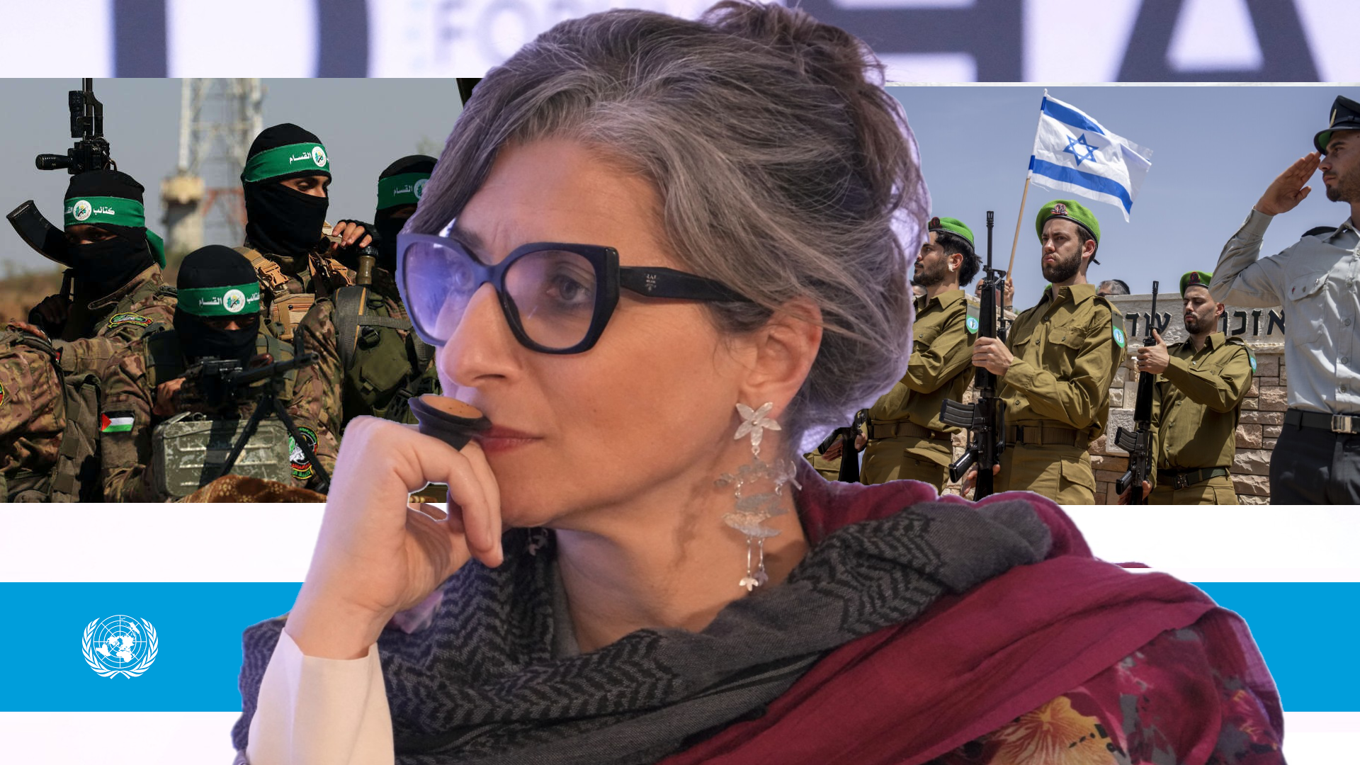 Relatora pro-Hamas en la ONU