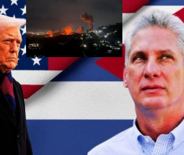 Trump mirando a Cuba