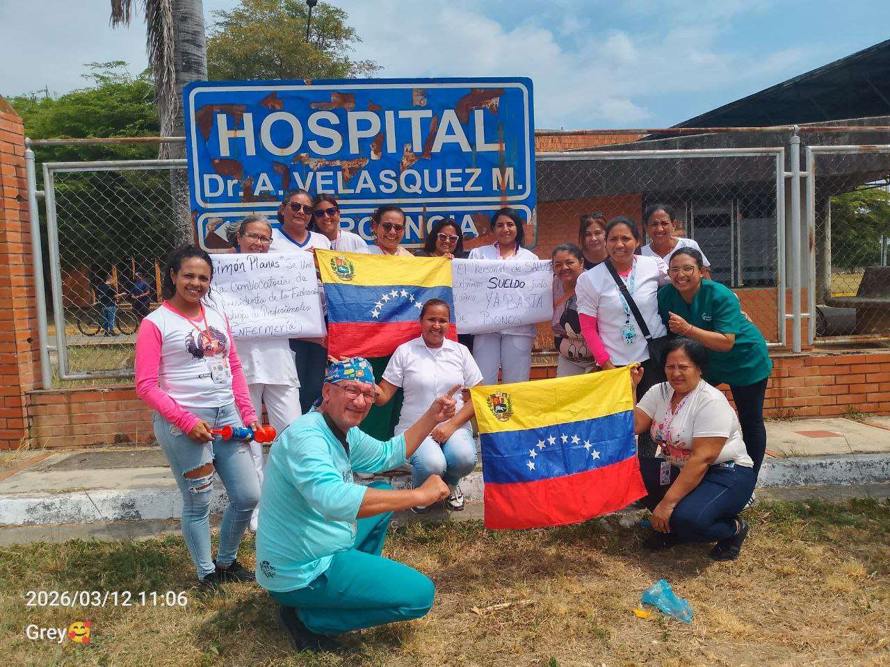 Enfermeras de Sarare exigen salarios y mejoras en hospital