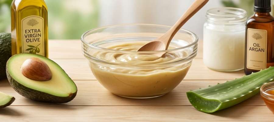 Guía natural para hidratar el cabello seco: Ingredientes y mezclas efectivas
