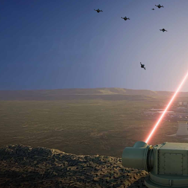 Láser OTAN anti drones