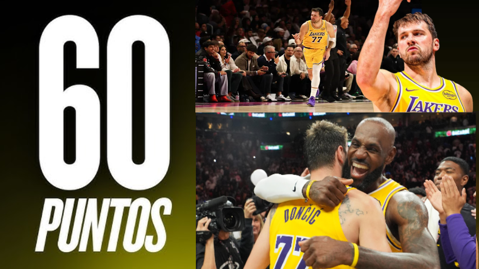 Luka 60 puntos Lakers