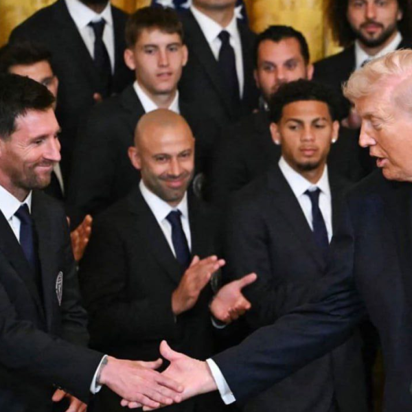 Messi y Trump