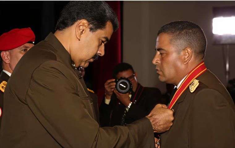 Sebastiana Barráez | Un oficial venezolano sancionado por EEUU fue designado como director de Inteligencia de la Guardia Nacional