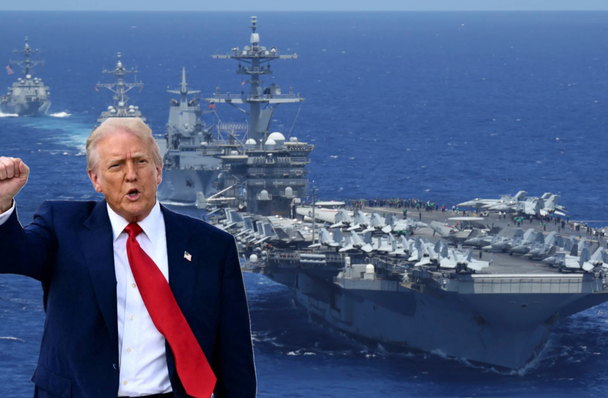 USS Abraham Lincoln - Trump