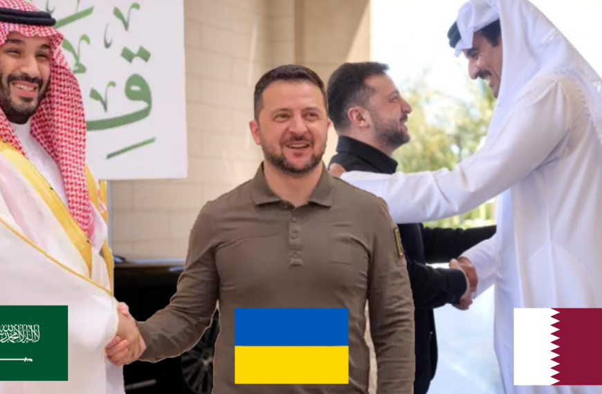 Ucrania hace acuerdos con Arabia Saudita y Qatar