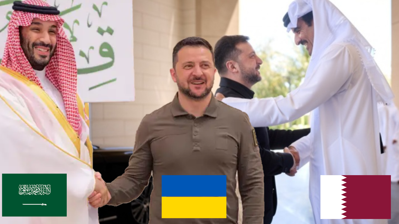 Ucrania hace acuerdos con Arabia Saudita y Qatar
