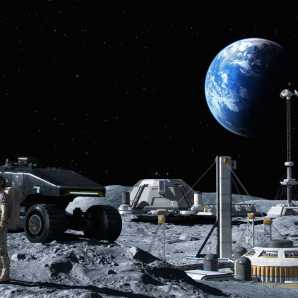 base en la Luna