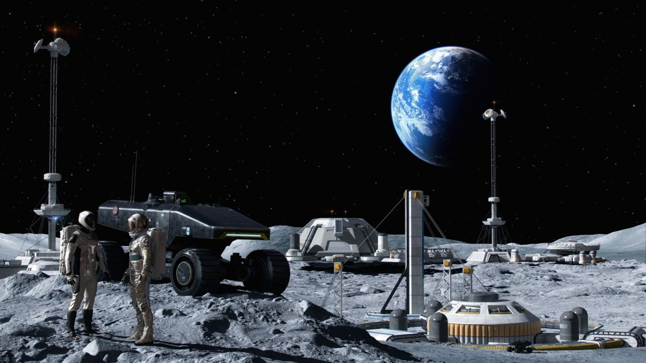 base en la Luna
